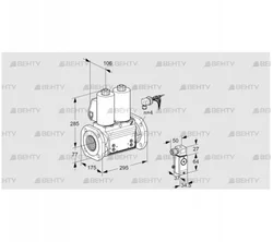 VCS665F05NNWLB/P3PP/4-PP (88207398) Сдвоенный газовый клапан Kromschroder