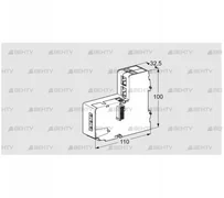 BCM 400S0B2/3-0 BCU400N (74960691) Шина Kromschroder