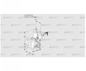 VAS350/-F/NW (88006225) Газовый клапан Kromschroder