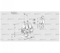 VCG1E25R/25R05FGENVWR3/MMMM/PPBS (88102781) Клапан с регулятором соотношения Kromschroder