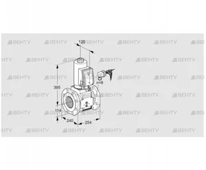 VAS9125F05NAGRB/PP/PP (88207021) Газовый клапан Kromschroder