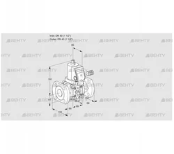 VAS240F/NWGR (88007157) Газовый клапан Kromschroder