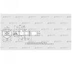 BIC 100RB-600/635-(109)FR (84033600) Газовая горелка Kromschroder