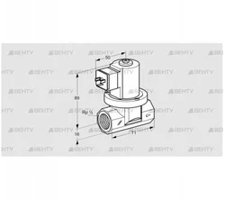 VGP 15R02W5 (85294111) Запорный газовый клапан Kromschroder