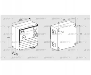 BCU460T-3/1LR2-CB1/1E1 (88612358) Блок управления горением Kromschroder