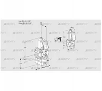 VAH2E40R/40R05HEQR/MM/ZS (88104710) Клапан с регулятором расхода Kromschroder