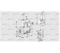 VCS9125F05NNAR3E/PPEP/3-B- (88202631) Сдвоенный газовый клапан Kromschroder