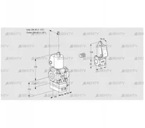 VAG2E40R/40R05GEWL/BS/PP (88103674) Газовый клапан с регулятором соотношения Kromschroder