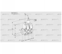 VCS1E25R/25R05NLWR/PPPP/PPPP (88103769) Сдвоенный газовый клапан Kromschroder