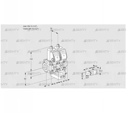 VCD1E15R/15R05ND-100WR/PPPP/2-PP (88104768) Регулятор давления Kromschroder