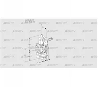 VAG125R/NWAN (88007677) Газовый клапан с регулятором соотношения Kromschroder