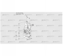 VAD2-/40R/NYGR-25A (88027478) Газовый клапан с регулятором давления Kromschroder