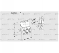 VCS1E25R/25R05NNWGL8/ZSPP/MMMM (88104331) Сдвоенный газовый клапан Kromschroder