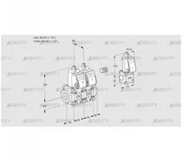 VCS3E40R/40R05NNWR/PPPP/PPZS (88104983) Сдвоенный газовый клапан Kromschroder