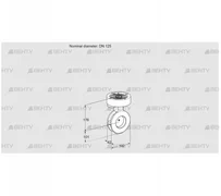 BVGF125Z05 (88300006) Дроссельная заслонка Kromschroder