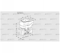 IFC350/50F05-25MMPP/20-30W3E (88303138) Регулирующий клапан с сервоприводом Kromschroder