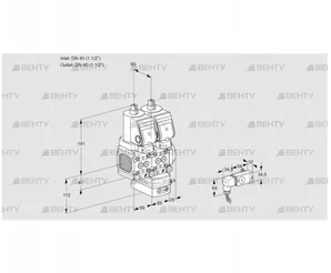 VCD2T40N/40N05FND-25KGR/2-PP/PPPP (88106980) Регулятор давления Kromschroder