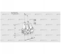 VCS1E20R/20R05FNNVWR3/PPPP/PPPP (88101238) Сдвоенный газовый клапан Kromschroder