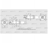 BIC 80RBL-400/435-(11)E (84032151) Газовая горелка Kromschroder