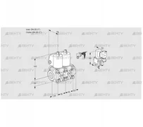 VCS1E25R/25R05NNWL/PPBY/PPPP (88106301) Сдвоенный газовый клапан Kromschroder