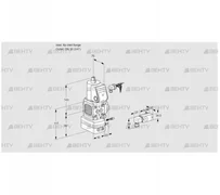 VAG1-/20R/NWAE (88025258) Газовый клапан с регулятором соотношения Kromschroder