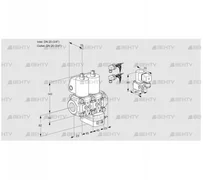 VCG1E20R/20R05NGEWL6/PPBY/PPPP (88105069) Клапан с регулятором соотношения Kromschroder