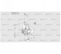 VAS2E40R/40F05FNVWR/PP/PP (88102468) Газовый клапан Kromschroder