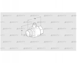 GEH 50R50 (03352511) Регулирующий кран для газа Kromschroder