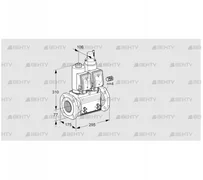 VCS665F05NLWGR3B/MMMM/MMMM (88207068) Сдвоенный газовый клапан Kromschroder