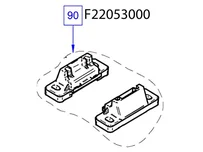 Комплект креплений для установки насоса Piusi, F22053000
