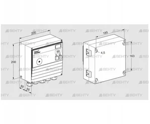 BCU460-3/1LR3GB (88614988) Блок управления горением Kromschroder