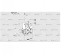 VCS3E50F/40R05FNNWR3/PPPP/PPPP (88106229) Сдвоенный газовый клапан Kromschroder