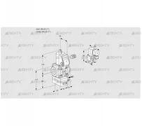 VAG125R/NWAE (88028991) Газовый клапан с регулятором соотношения Kromschroder