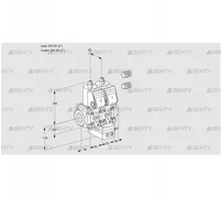 VCH3E50R/50R05NHEWR3/PPPP/PPPP (88105963) Клапан с регулятором расхода Kromschroder