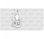VAS7T80A05LQSLE/PP/PP (88206814) Газовый клапан Kromschroder