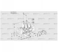 VCH3E50F/50F05NHEVWR3/-3PP/PPPP (88106342) Клапан с регулятором расхода Kromschroder