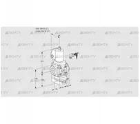 VAV350R/NWSLAK (88031417) Газовый клапан с регулятором соотношения Kromschroder