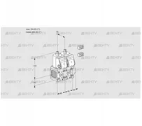 VCS1E25R/25R05FNNWR3/PPPP/PPPP (88101232) Сдвоенный газовый клапан Kromschroder