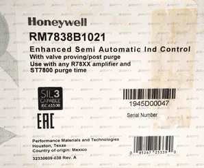Топочный автомат Honeywell RM7838B1021
