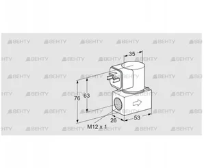 VG 6K03Q6G (85229040) Запорный газовый клапан Kromschroder