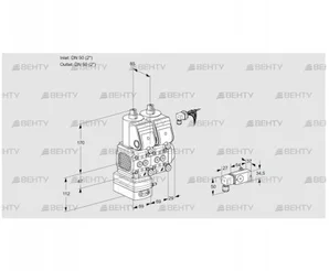 VCD2E50R/50R05FD-50NWR/3-PP/PPPP (88104211) Регулятор давления Kromschroder