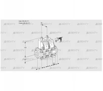 VCS1E25R/25R05NNO10WR/PPPP/PPPP (88102977) Сдвоенный газовый клапан Kromschroder