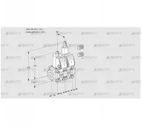 VCS2E40R/40R05NLWR3/PPPP/PPPP (88100108) Сдвоенный газовый клапан Kromschroder