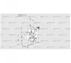 VAG240F/NWAE (88025076) Газовый клапан с регулятором соотношения Kromschroder