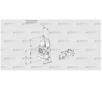 VAD1-/25R/NW-100A (88033290) Газовый клапан с регулятором давления Kromschroder