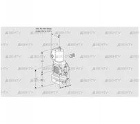 VAD1-/20R/NWSL-100A (88032845) Газовый клапан с регулятором давления Kromschroder