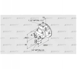 TJ28.0025-A1AMATNA9D2WSB2 (85401285) Газовая горелка Kromschroder