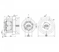Центробежный вентилятор ebmpapst R4D310CK0301