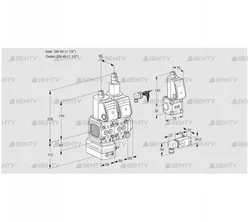 VCD2E40R/40R05FD-50LWR/1-PP/PPBS (88103336) Регулятор давления Kromschroder