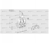 VCS1E25R/25R05NLWGR/-4PP/PPPP (88104169) Сдвоенный газовый клапан Kromschroder